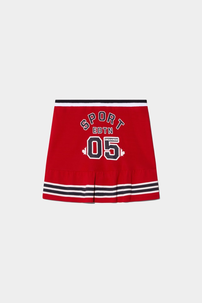 Dsquared2 Iconic TANGO RED DS2 Kids Sport Edtn.05 Skirt - Image 1