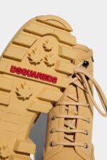 Dsquared2 Iconic Tank Combat Boots BROWN - Image 5