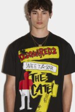 Dsquared2 Iconic The Caten Missy T-Shirt - Image 3