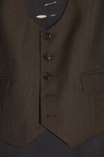 Dsquared2 Iconic The Caten Vest BROWN/GREY - Image 4