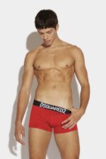 Dsquared2 Iconic The Round Up Trunk D2 RED