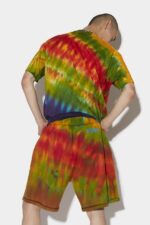 Dsquared2 Iconic Tie-Dye Reverse Dsq2 Shorts - Image 2