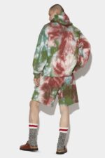 Dsquared2 Iconic Tie-Dye Sweatshirt D2 FANTASY - Image 2