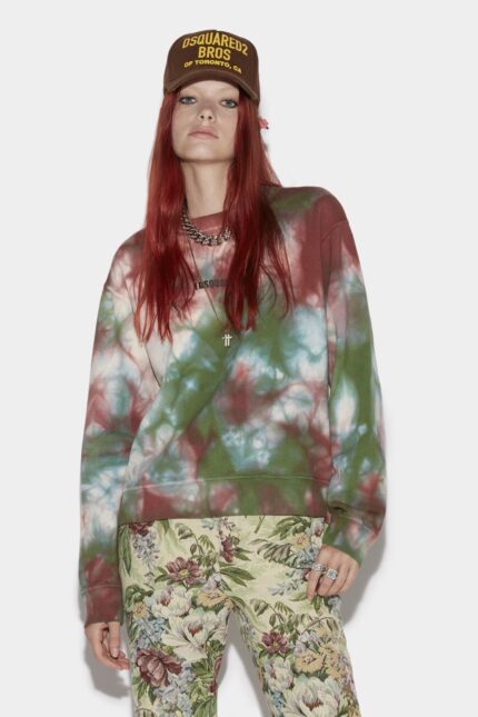 Dsquared2 Iconic Tie-Dye Sweatshirt FANTASY