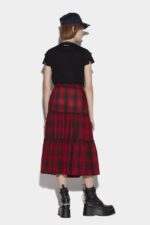 Dsquared2 Iconic Tiered Longuette Skirt - Image 2