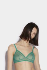 Dsquared2 Iconic Tulle D2 Triangle Bra