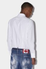 Dsquared2 Iconic Tuxedo Slim Shirt - Image 2