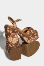 Dsquared2 Iconic Twist Heeled Sandals D2 FANTASY - Image 5