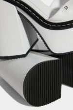 Dsquared2 Iconic Twist Heeled Sandals WHITE - Image 5