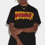 Dsquared2 Iconic Wave Logo Slouch T-Shirt