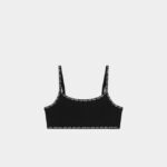 Dsquared2 Iconic WHITE/BLACK DS2 Kids Sports Bra