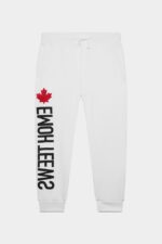 Dsquared2 Iconic WHITE/BLACK DS2 Kids Sweatpants