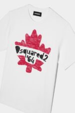 Dsquared2 Iconic WHITE-BLACK DS2 Kids T-Shirt - Image 4