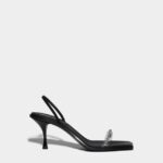 Dsquared2 Iconic WHITE Cassandra Heeled Sandals D2