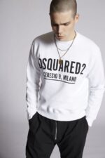 Dsquared2 Iconic WHITE Ceresio 9 Cool Sweater