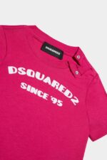 Dsquared2 Iconic WHITE D2 Kids T-Shirt - Image 4