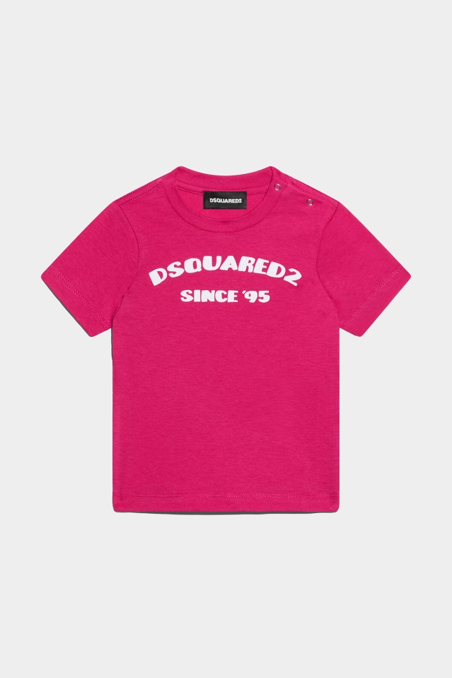 dsquared2_iconic_white_d2_kids_t_shirt.jpg Dsquared2 Iconic WHITE D2 Kids T-Shirt - Image 1