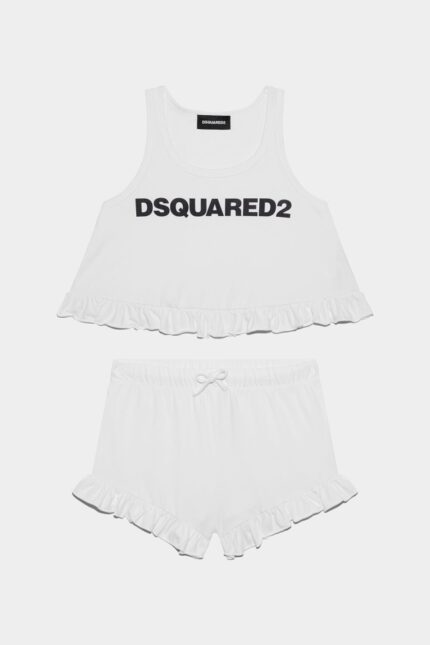 Dsquared2 Iconic WHITE D2Kids Pyjamas