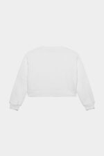 Dsquared2 Iconic WHITE D2Kids Sweatshirt - Image 2