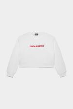 Dsquared2 Iconic WHITE D2Kids Sweatshirt