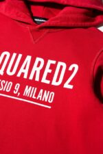 Dsquared2 Iconic WHITE DS2 Kids Hoodie - Image 3