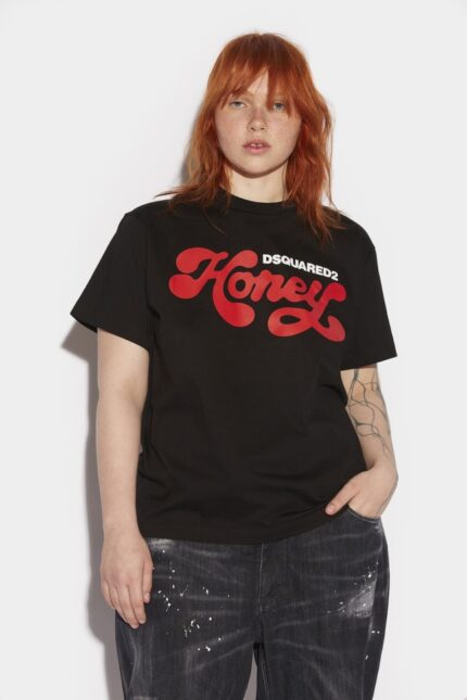 Dsquared2 Iconic WHITE Honey T-Shirt