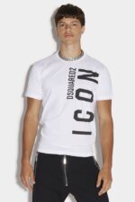 Dsquared2 Iconic WHITE Icon Cool T-Shirt