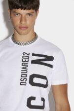 Dsquared2 Iconic WHITE Icon Cool T-Shirt - Image 3