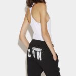 Dsquared2 Iconic WHITE Icon Spray Sweatpants