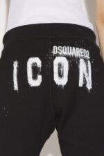 Dsquared2 Iconic WHITE Icon Spray Sweatpants - Image 4