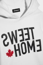 Dsquared2 Iconic WHITE Kids Hoodie DS2 - Image 3