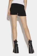 Dsquared2 Iconic WHITE Mini Icon Shorts - Image 2