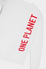 Dsquared2 Iconic WHITE/PINK Smiley Organic Cotton Cool Fit Sweatshirt D2 WHITE - Image 4