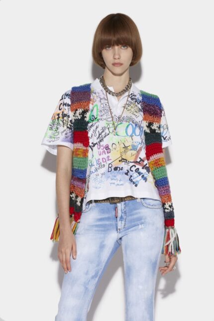 Dsquared2 Iconic Writings Polo