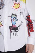 Dsquared2 Iconic Yankee Doodle Shirt - Image 5