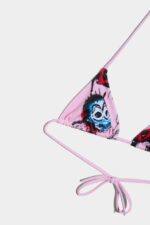 Dsquared2 Iconic Yankee Doodle Triangle Bikini Top - Image 4
