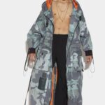 Dsquared2 Iconic Zip Cargo Long Parka
