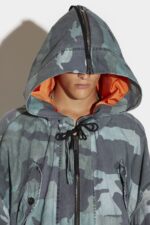 Dsquared2 Iconic Zip Cargo Long Parka - Image 3