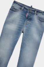 Dsquared2 Kids BLUE Denim Jeans - Image 3