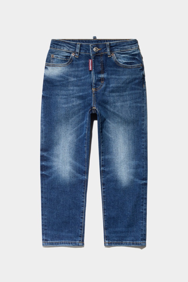 dsquared2_kids_denim_jeans_blue_denim.jpg Dsquared2 Kids Denim Jeans BLUE DENIM - Image 1