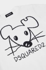 Dsquared2 Kids WHITE T-Shirt - Image 3