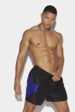 Dsquared2 Leaf Midi Boxer BLACK/BLACK