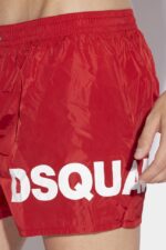 Dsquared2 Logo Swim Brief BLACK/NAVY - Image 3