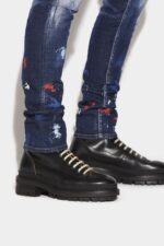 Dsquared2 New In Dark Splatter Wash Cool Guy Jeans - Image 5