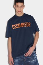 Dsquared2 Slouch T-Shirt NAVY BLUE D2